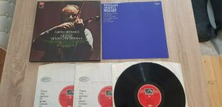 Sls 828 Uk B/w Dog - Oistrakh - Mozart - Violin Concertos - Complete - 4lp - Nm