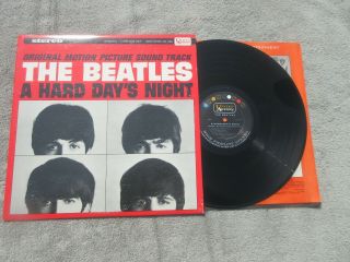 The Beatles A Hard Days Night Vinyl Lp Uas 6366 1964 Stereo Black Label