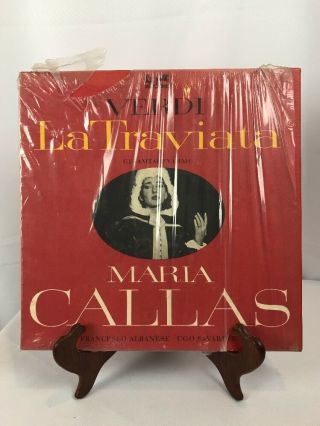 Verdi La Traviata - Maria Callas (shrink) - Lp Vinyl Record Box Set (i12)