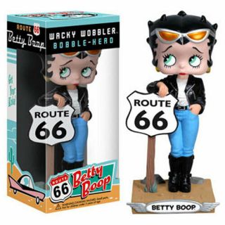 Funko 02417 Wacky Wobbler: Route 66 Betty Boop Pop Culture