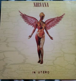 Nirvana In Utero And Nevermind Vinyl Bundle 2003 Uk Pressings
