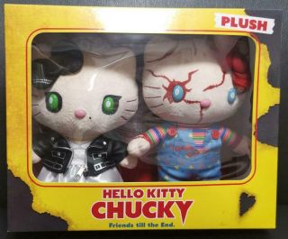 Limited Hello Kitty Chucky & Mimi Plush Doll Sanrio Kawaii Japan F/s