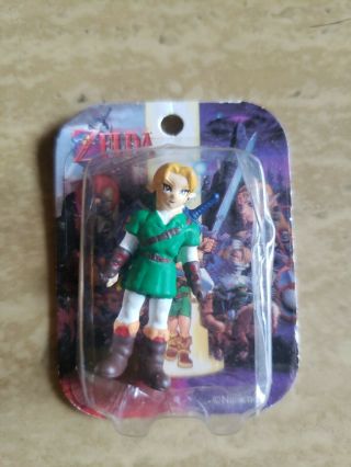 Rare Tomy Nintendo Zelda Ocarina Of Time Adult Link Mini Figure