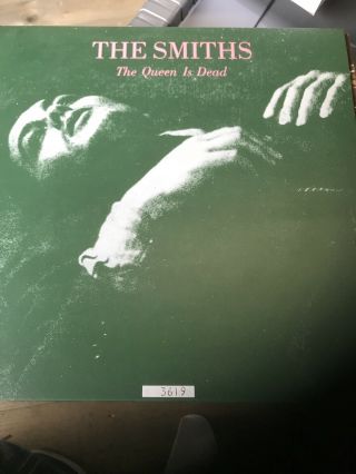 The Smiths The Queen Is Dead 10” Promo Numbered Pic Sleeve Black Vinyl