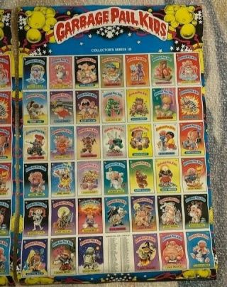 GPK Garbage Pail Kids Posters Series 1 both 1a and 1b 1985 - NM 3