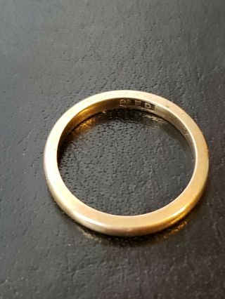 10k Solid Gold Wedding Band Pinky Ring Size 7.  25 Scrap Or Not 3.  1 Grams Scrap