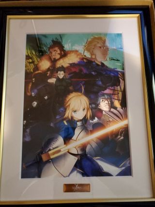 Fate Zero Type A Limited Edition Art Poster With Frame