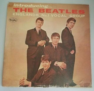Introducing.  The Beatles On Vee Jay Label Released 1964 1st Edition Mono
