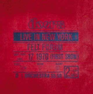The Doors - Live In York [new Vinyl Lp] Germany - Import
