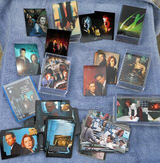 X - Files Collectible Trading Cards - S1 - S5,  Fight The Future,