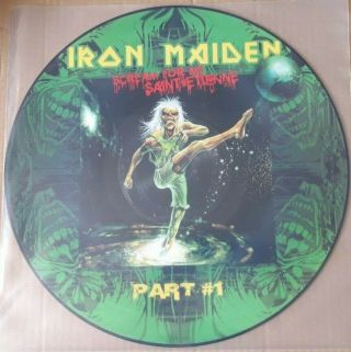 Iron Maiden Scream For Me Saint Etienne Part 1 Picture Disc Vinyl Lp