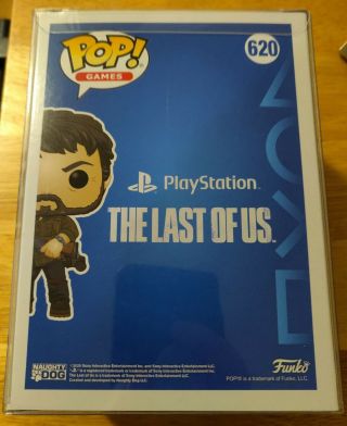 FUNKO POP The Last of Us Joel GameStop Exclusive IN HAND IN POP Protector / Box 3