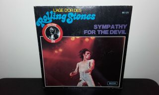 Rolling Stones : Sympathy For The Devil / Stray Cat Blues (france 45 7 " Single)