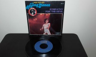 ROLLING STONES : Sympathy for the devil / Stray cat blues (France 45 7 