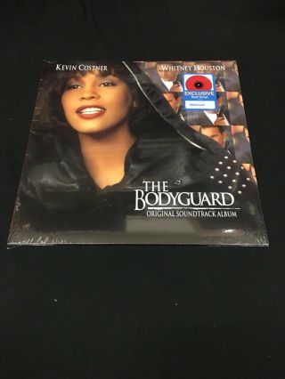 Red Vinyl - - - - Whitney Houston The Bodyguard Soundtrack Album Lp 0819