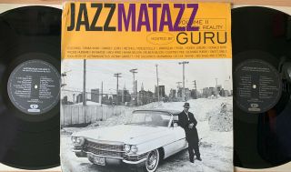 Guru Jazzmatazz Volume Ii 2 The Reality 1995 Hip Hop Vinyl Double Lp Promo