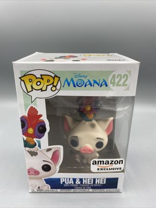 Funko Pop Pua And Hei Hei,  Amazon Exclusive,  Disney Moana 422