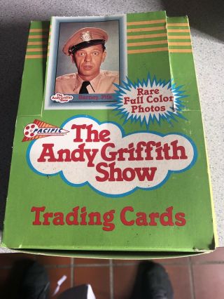 1990 Pacific The Andy Griffith Show Series 1 Wax Box 36 Packs