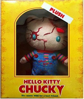 Hello Kitty Chucky Plush Doll Usj Japan Official Limited Item Halloween