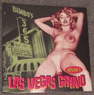 Las Vegas Grind Vol 5 Lp Nude Cheesecake Cover Jaynells Playboys Creep Jets