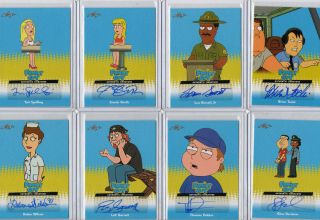 Family Guy Seasons 3 4 And 5 Autograph Card Selection Nm Leaf 2011