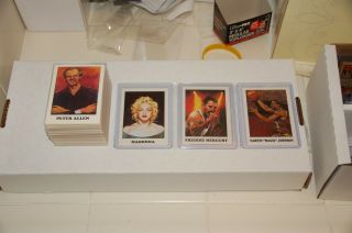 1993 Aids Awareness Trading Cards 1 - 110 Complete Set Pack Fresh In Sleeves