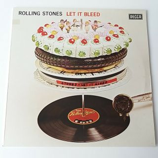 Rolling Stones - Let It Bleed - Vinyl Lp,  Inner German 1981 Press Ex,  /nm