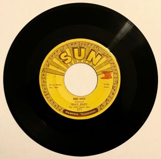 Billy Riley,  Little Green Men Red Hot Vg,  1957 Orig Sun 277 Rockabilly Hear