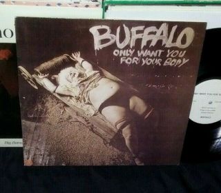 Buffalo Only Want You For Your Body Lp 1993 Aussie Press Hard Rock Metal