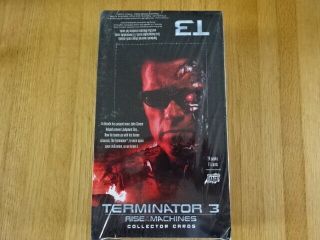 Rare Terminator 3: Rise Of The Machines Movie Trading Card Box