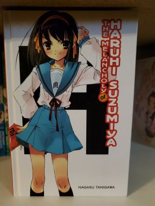 The Melancholy Of Haruhi Suzumiya Hardcover Light Novels (set Of 3 English)
