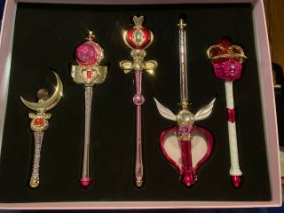 Bandai 25th Sailor Moon Stick & Rod Moon Prism Edition