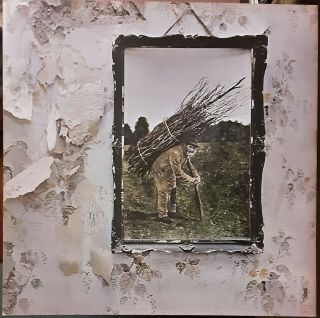Led Zeppelin Iv Zoso Album Vinyl Record 12 33 Lp Sd 7208 Nm