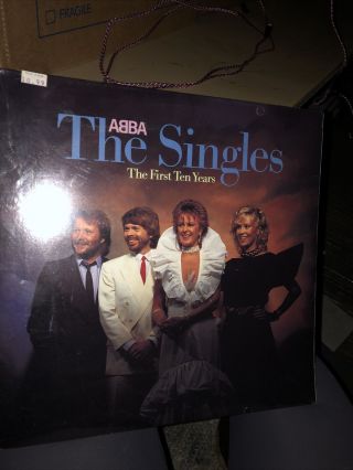 Abba The Singles First Ten Years 12” Vinyl