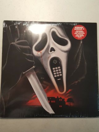 Scream & Scream 2 Bone White Vinyl Lp Record Soundtrack Limited 180