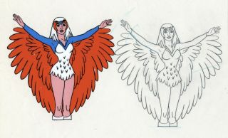 He - Man And The Masters Of The Universe Filmation Production Cel Sorceress