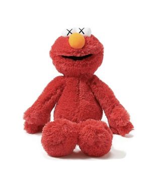 Kaws X Sesame Street Uniqlo Elmo Plush Toy Red -