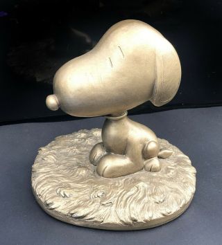 Austin Sculptures Rare Snoopy Peanuts Sculpture Figurine Waiting For Charlie