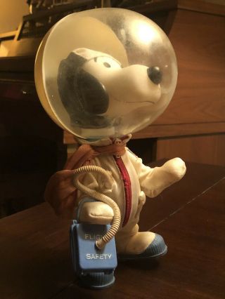 Vintage 1969 Peanuts Snoopy Astronaut Doll Figure