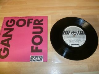 Gang Of Four 7 " Goods Fast 5,  At Home He 