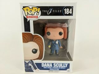 Funko Pop Tv The X - Files Dana Scully 184 Vaulted