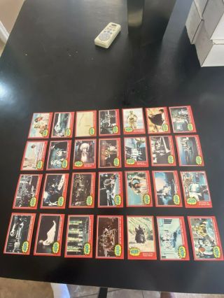 1977 Topps Star Wars Red Series 2 Complete Set 67 - 132