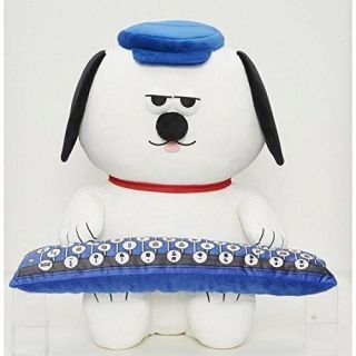 Bandai Peanuts Olaf Pc Cushion Snoopy Plush Doll From Japan F/s