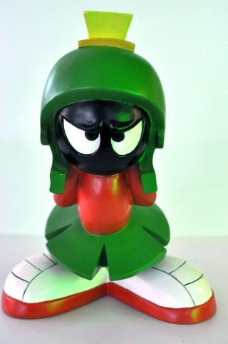 Marvin The Martian 12 " Statue Looney Tunes Warner Brothers Figurine