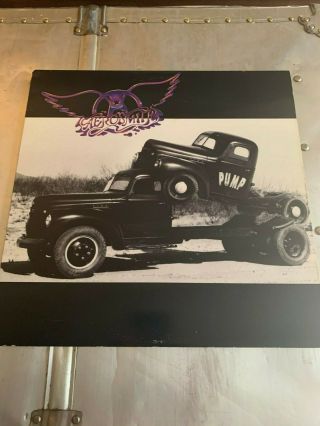 Aerosmith - Pump 1st Press Vinyl Lp 1989 Ghs 24254 Ex Geffen Artisan