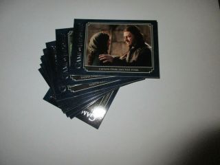 2020 Game Of Thrones The Complete Series Trading Cards Pairs Insert Set R1 - R18