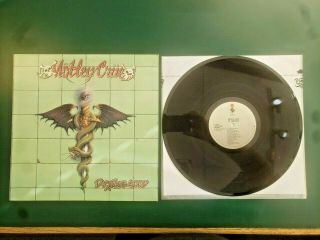 Motley Crue Dr.  Feelgood Vinyl Record Lp 1989 Canada Club Edition R133928