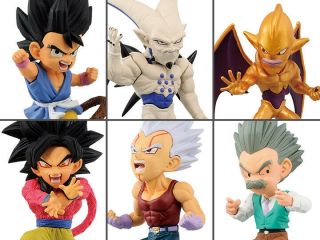 Pre - Order Dragon Ball Gt Wcf World Collectible Figure Vol.  4 Set Of 6
