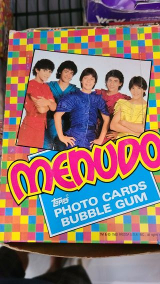 1983 Topps Menudo Trading Cards Young Ricky Martin