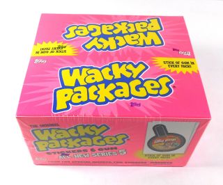 2007 Topps Wacky Packages All Series 5 Hobby Box (36 Packs)